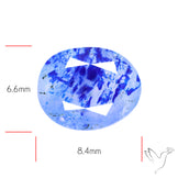 Malagasy Rare Quartz with Lazulite Inclusions