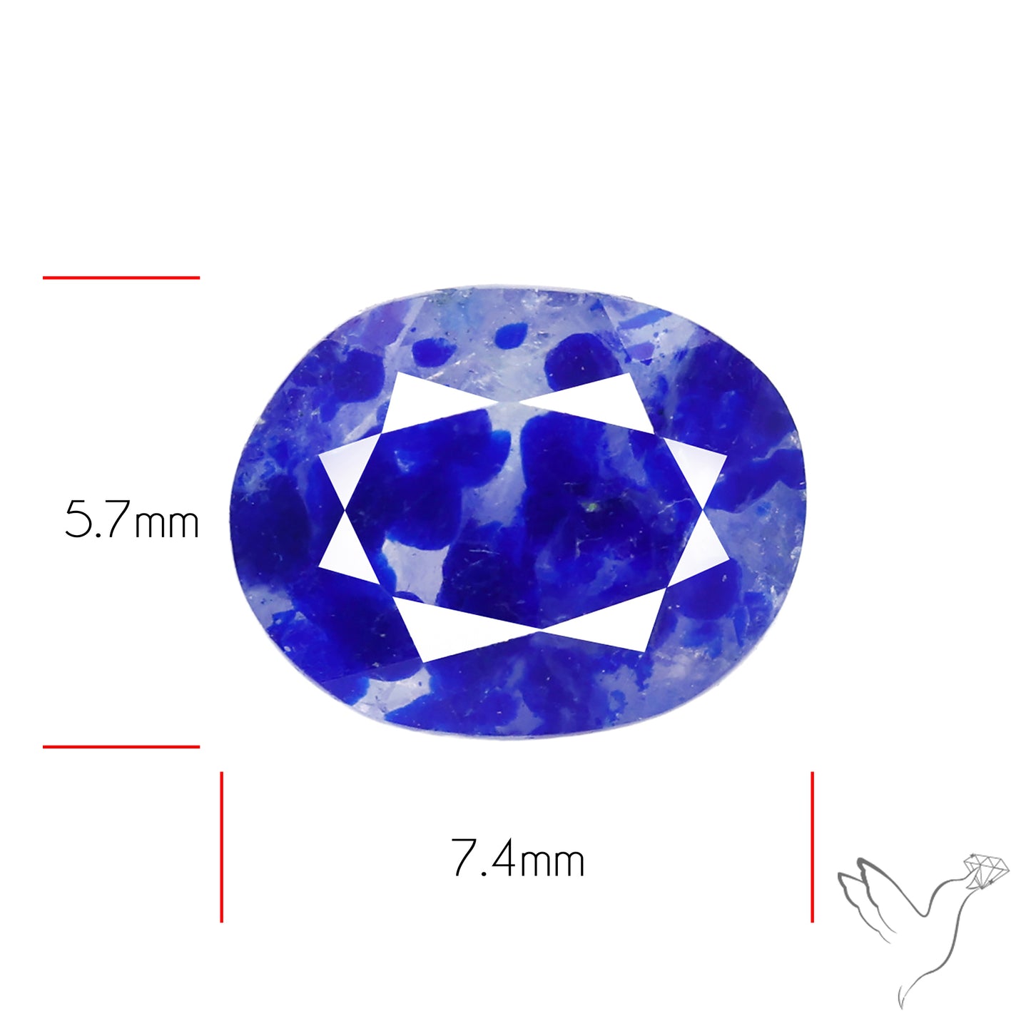 Malagasy Rare Quartz with Lazulite Inclusions