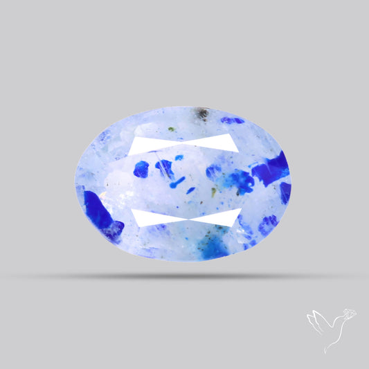 Malagasy Rare Quartz with Lazulite Inclusions