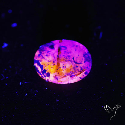 Malagasy Rare Quartz with Lazulite Inclusions