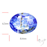 Malagasy Rare Quartz with Lazulite Inclusions
