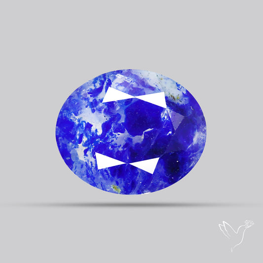 Malagasy Rare Quartz with Lazulite Inclusions