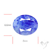 Malagasy Rare Quartz with Lazulite Inclusions