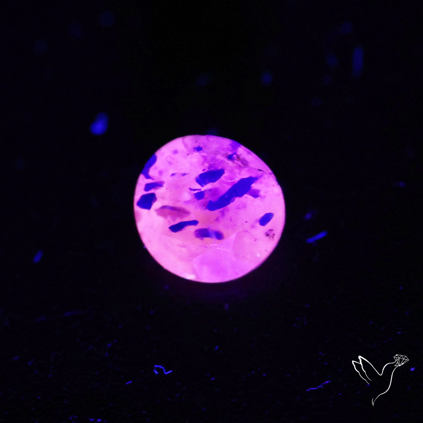 Malagasy Rare Quartz with Lazulite Inclusions