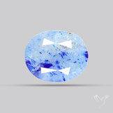 Malagasy Rare Quartz with Lazulite Inclusions
