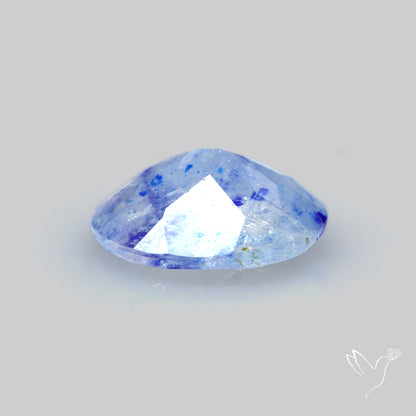 Malagasy Rare Quartz with Lazulite Inclusions
