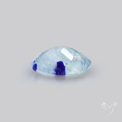 Malagasy Rare Quartz with Lazulite Inclusions