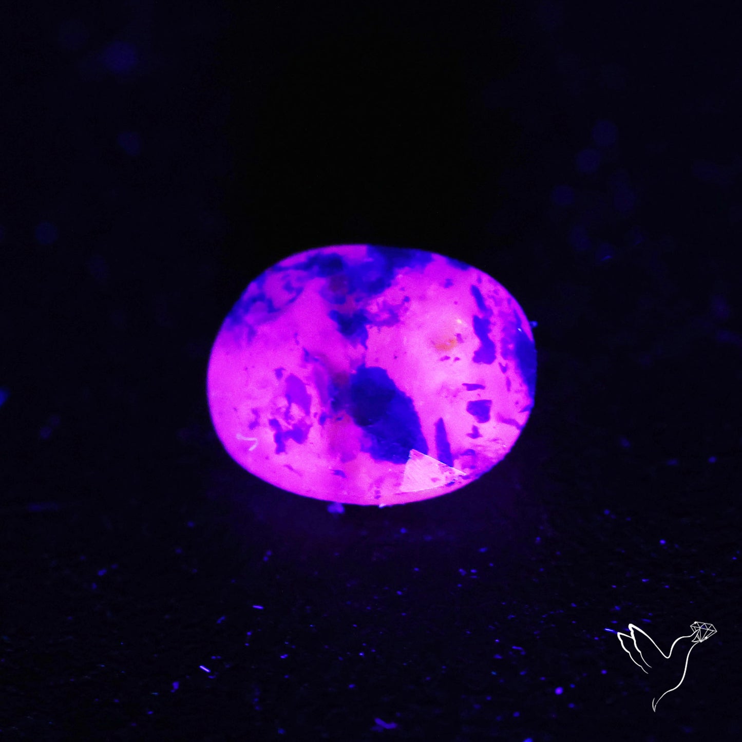 Malagasy Rare Quartz with Lazulite Inclusions