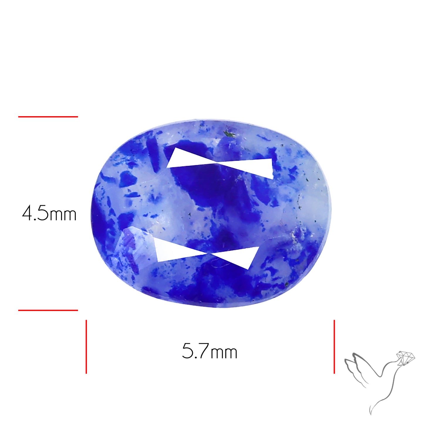 Malagasy Rare Quartz with Lazulite Inclusions