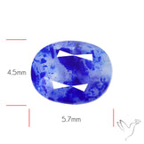 Malagasy Rare Quartz with Lazulite Inclusions