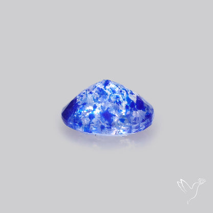 Malagasy Rare Quartz with Lazulite Inclusions