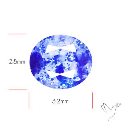 Malagasy Rare Quartz with Lazulite Inclusions