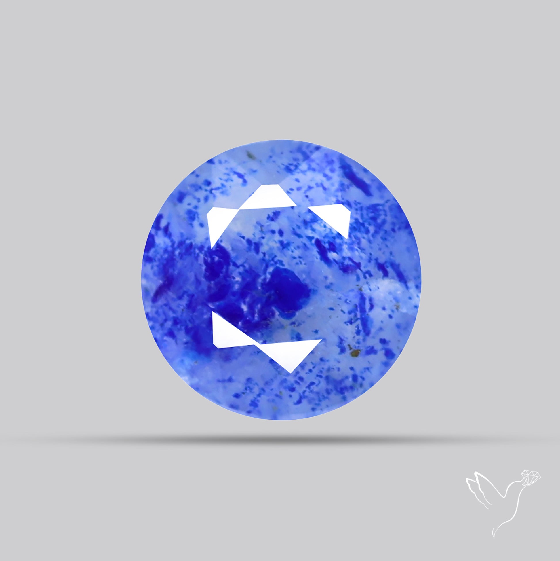 Malagasy Rare Quartz with Lazulite Inclusions