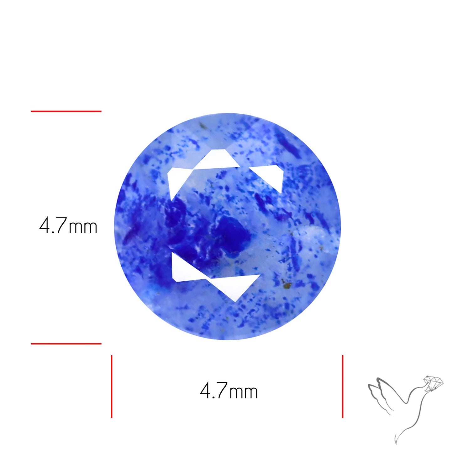 Malagasy Rare Quartz with Lazulite Inclusions