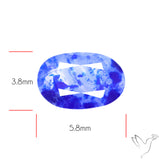 Malagasy Rare Quartz with Lazulite Inclusions