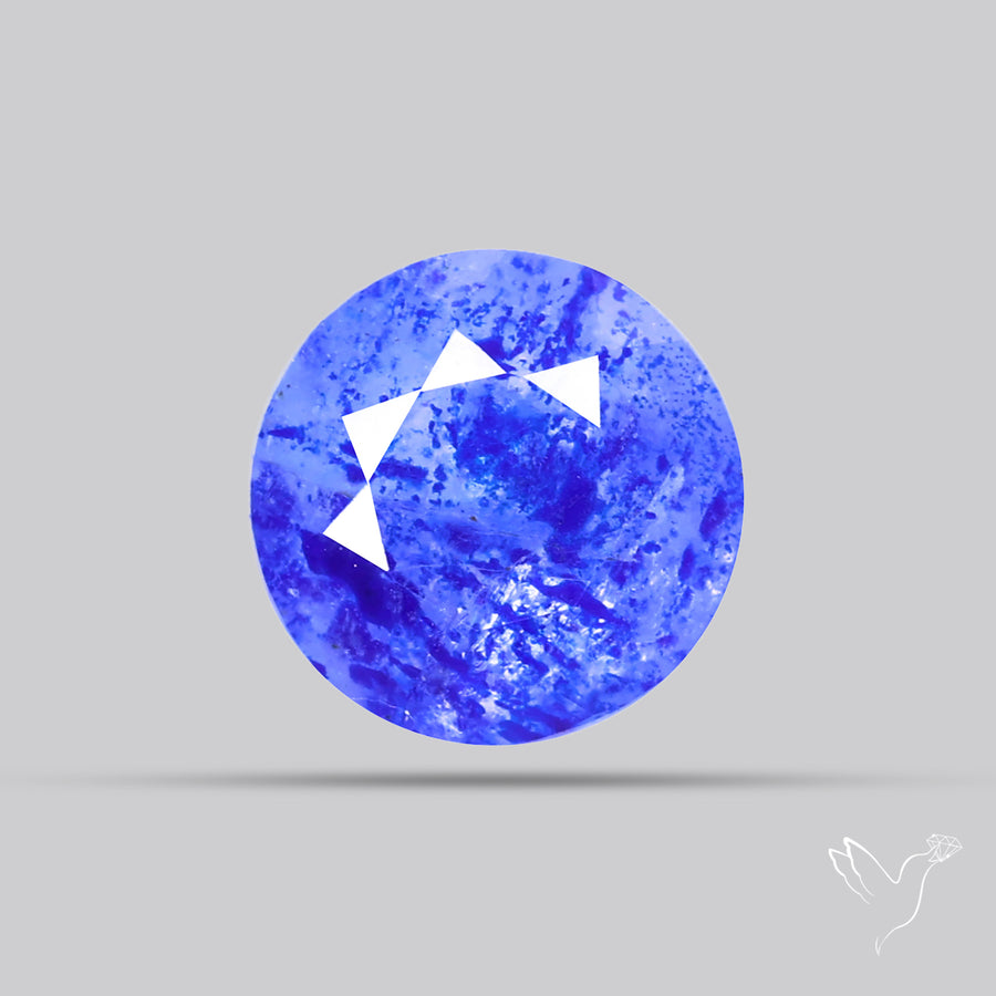 Malagasy Rare Quartz with Lazulite Inclusions