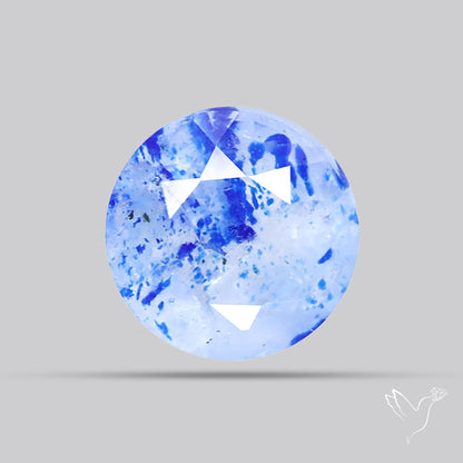 Malagasy Rare Quartz with Lazulite Inclusions