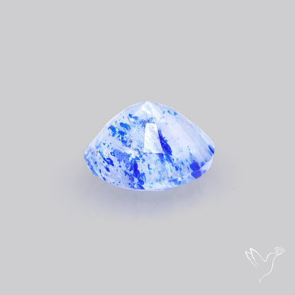 Malagasy Rare Quartz with Lazulite Inclusions