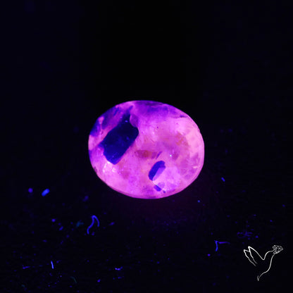 Malagasy Rare Quartz with Lazulite Inclusions