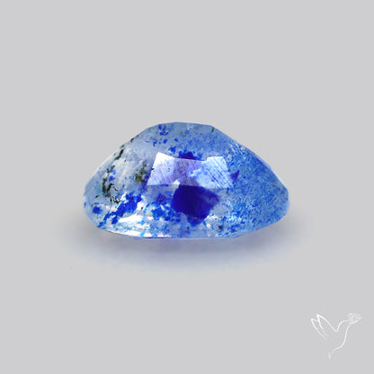 Malagasy Rare Quartz with Lazulite Inclusions