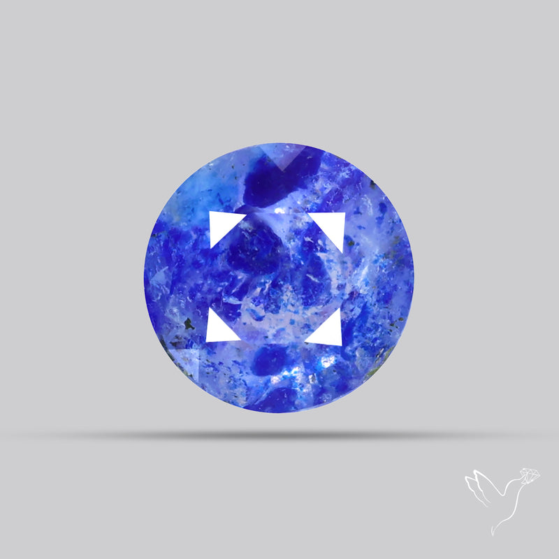 Malagasy Rare Quartz with Lazulite Inclusions
