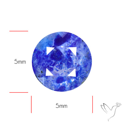 Malagasy Rare Quartz with Lazulite Inclusions