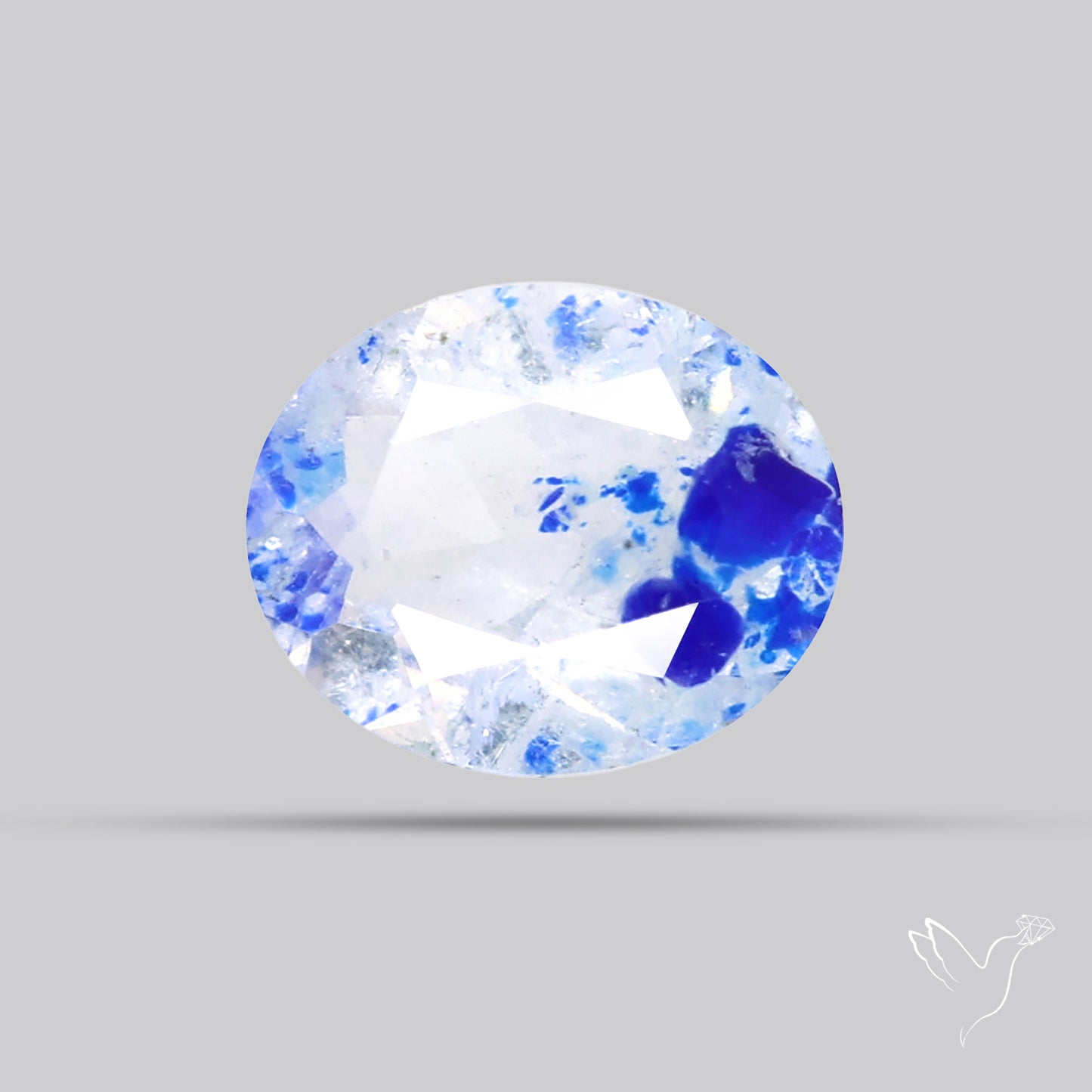 Malagasy Rare Quartz with Lazulite Inclusions