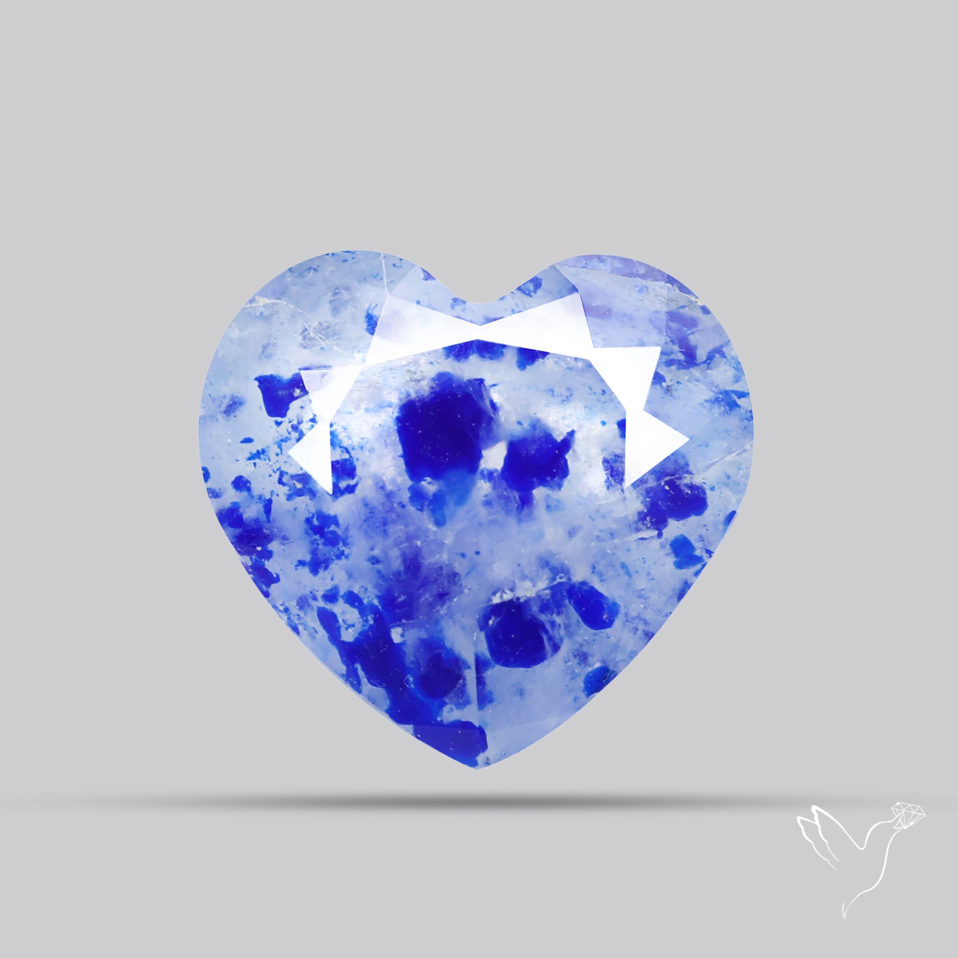 Malagasy Rare Quartz with Lazulite Inclusions