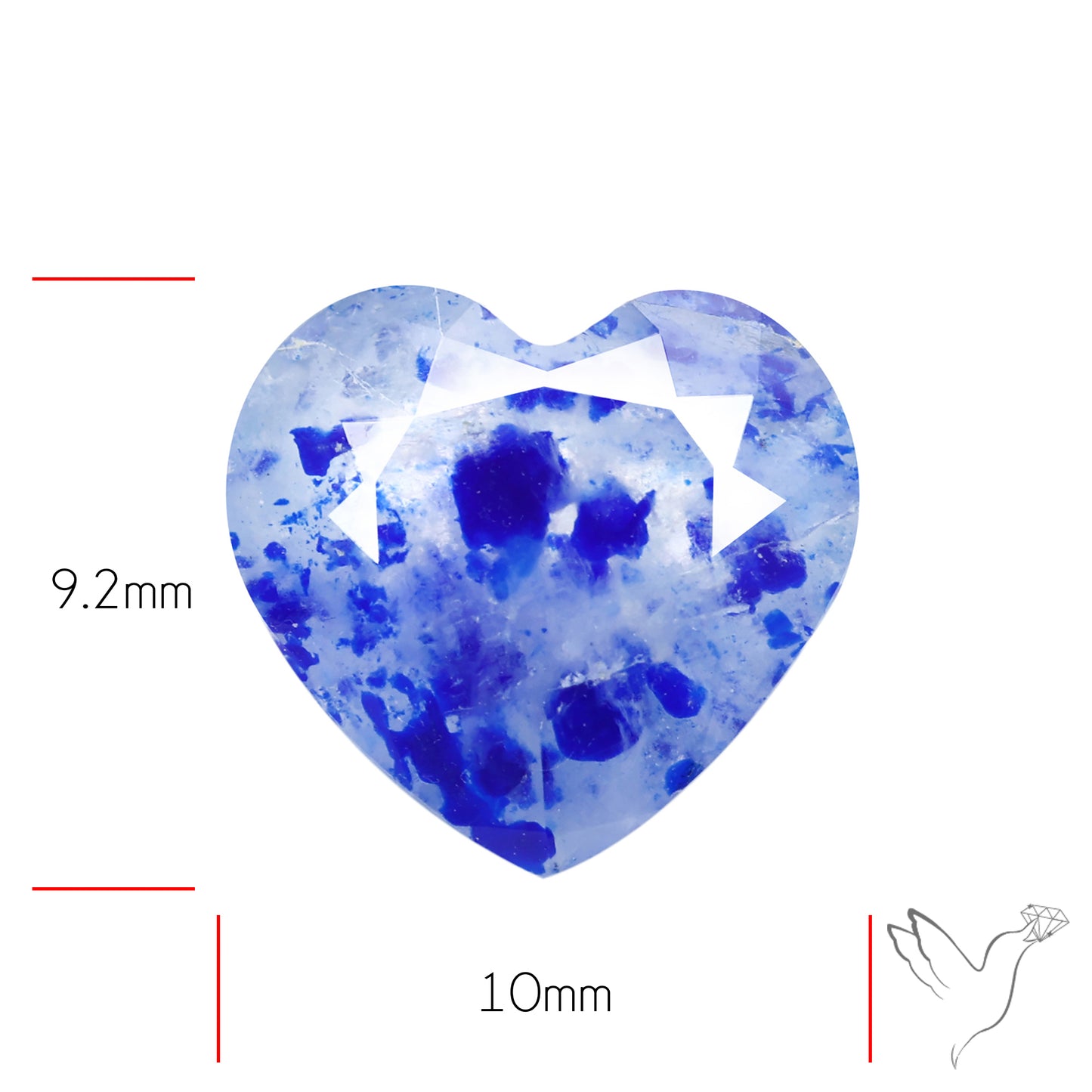 Malagasy Rare Quartz with Lazulite Inclusions