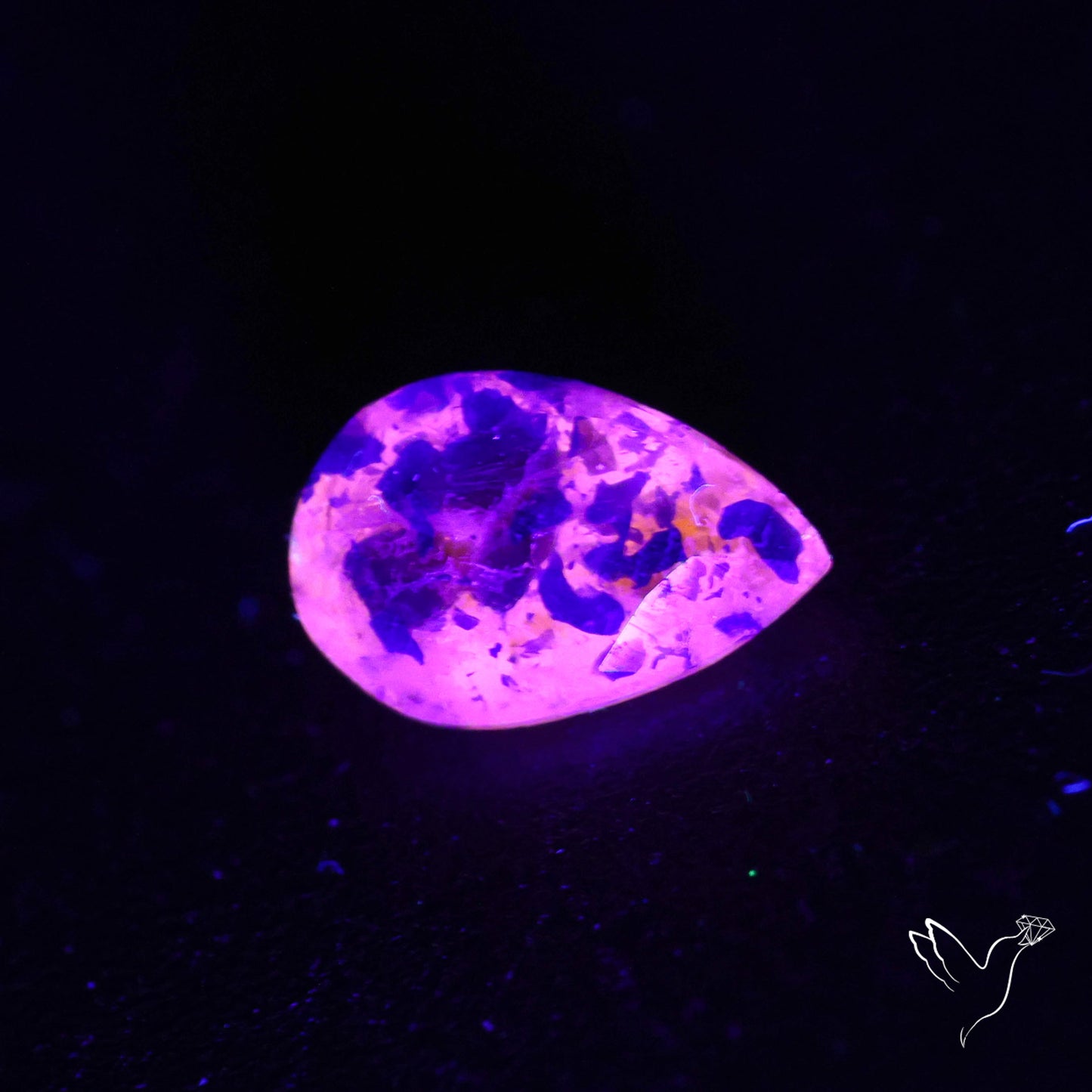 Malagasy Rare Quartz with Lazulite Inclusions