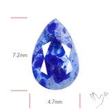 Malagasy Rare Quartz with Lazulite Inclusions