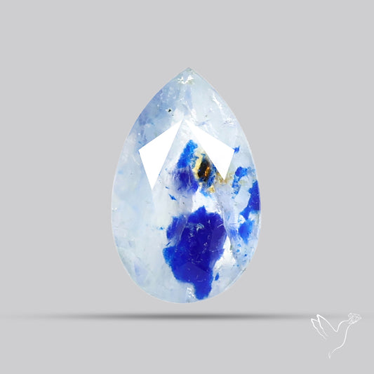Malagasy Rare Quartz with Lazulite Inclusions