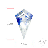 Malagasy Rare Quartz with Lazulite Inclusions