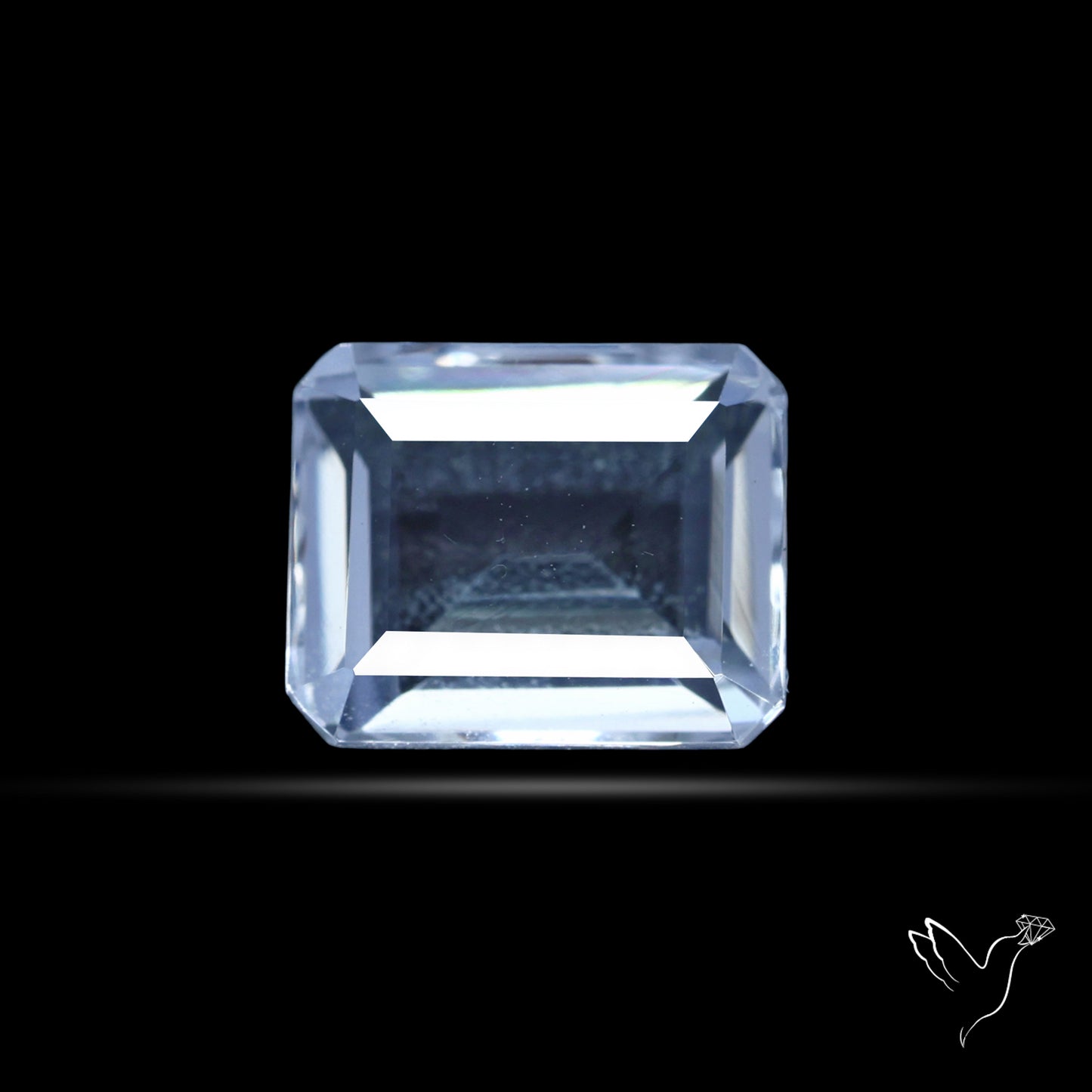 Himalayan Clear Quartz Faceted Fine Cut Gemstone