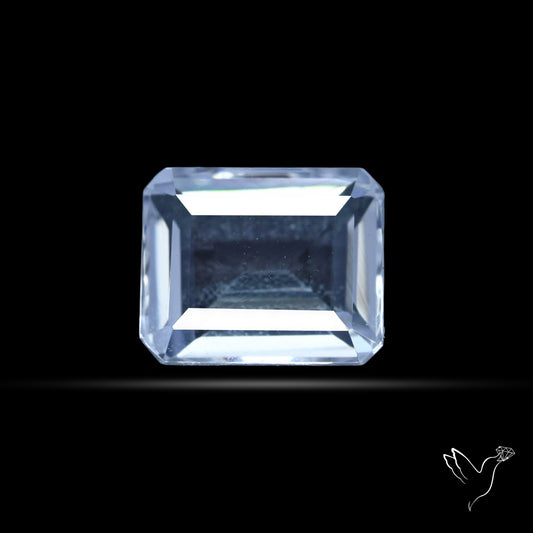 Himalayan Clear Quartz Faceted Fine Cut Gemstone