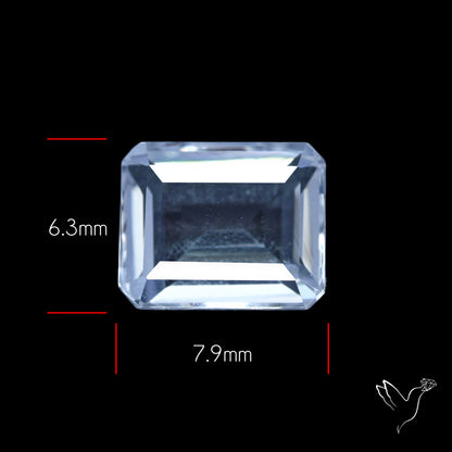 Himalayan Clear Quartz Faceted Fine Cut Gemstone
