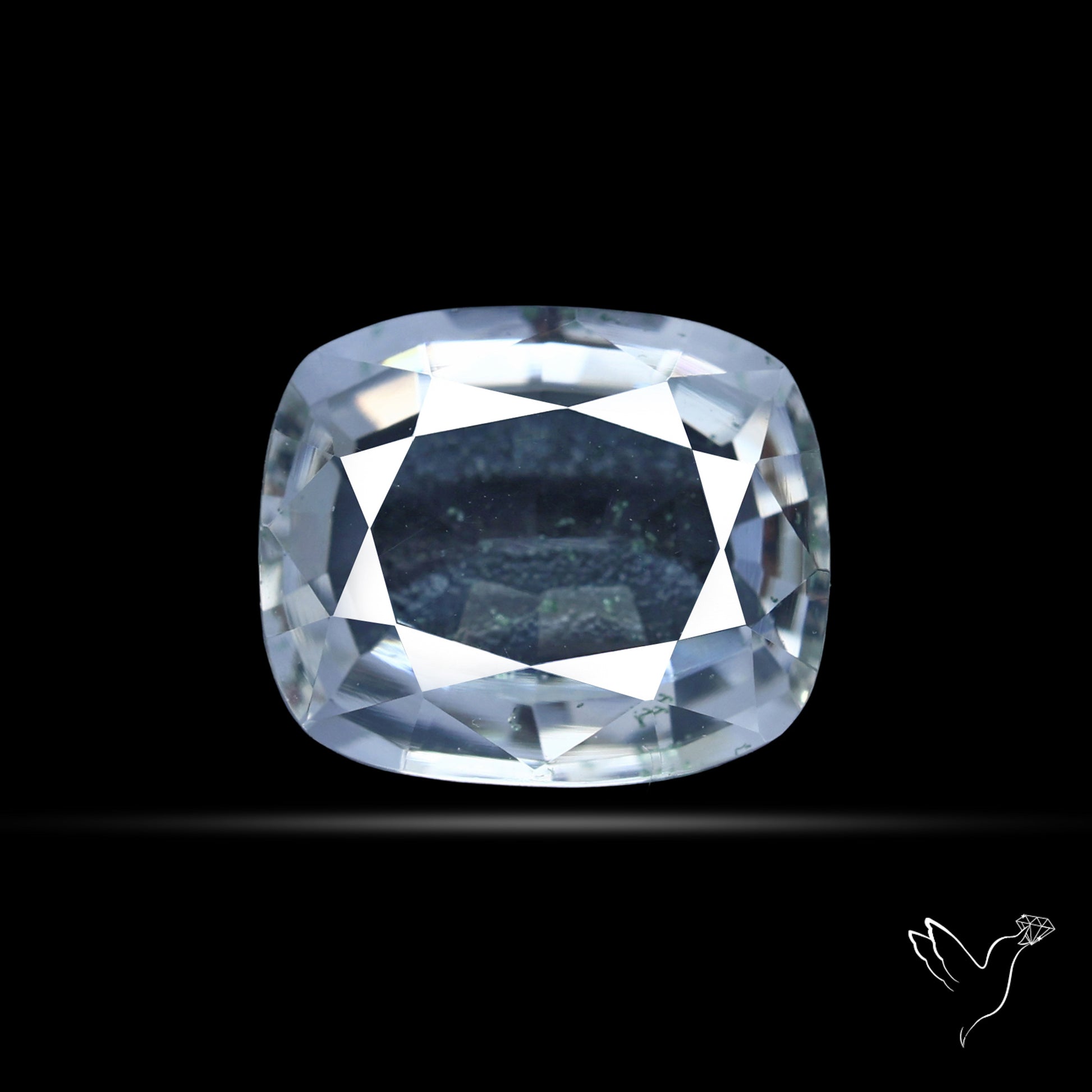 Himalayan Clear Quartz Faceted Fine Cut Gemstone