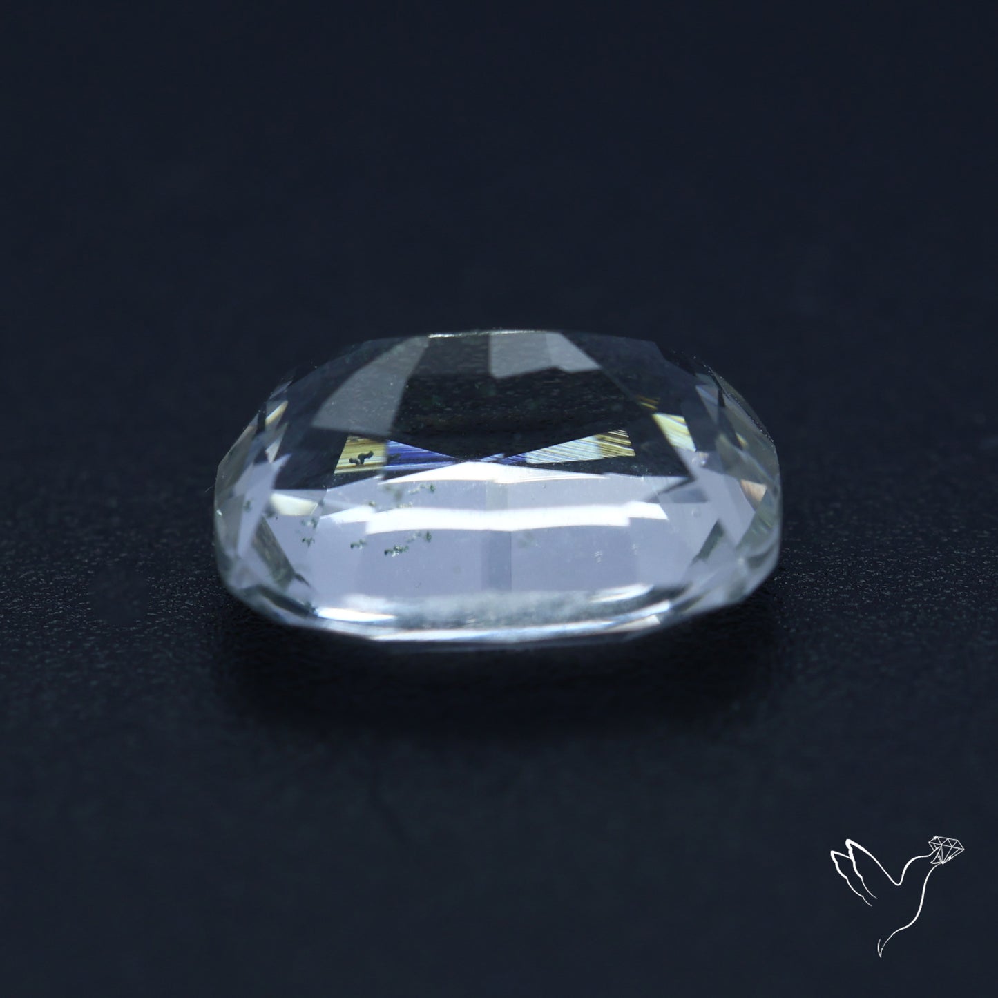 Himalayan Clear Quartz Faceted Fine Cut Gemstone