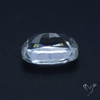 Himalayan Clear Quartz Faceted Fine Cut Gemstone