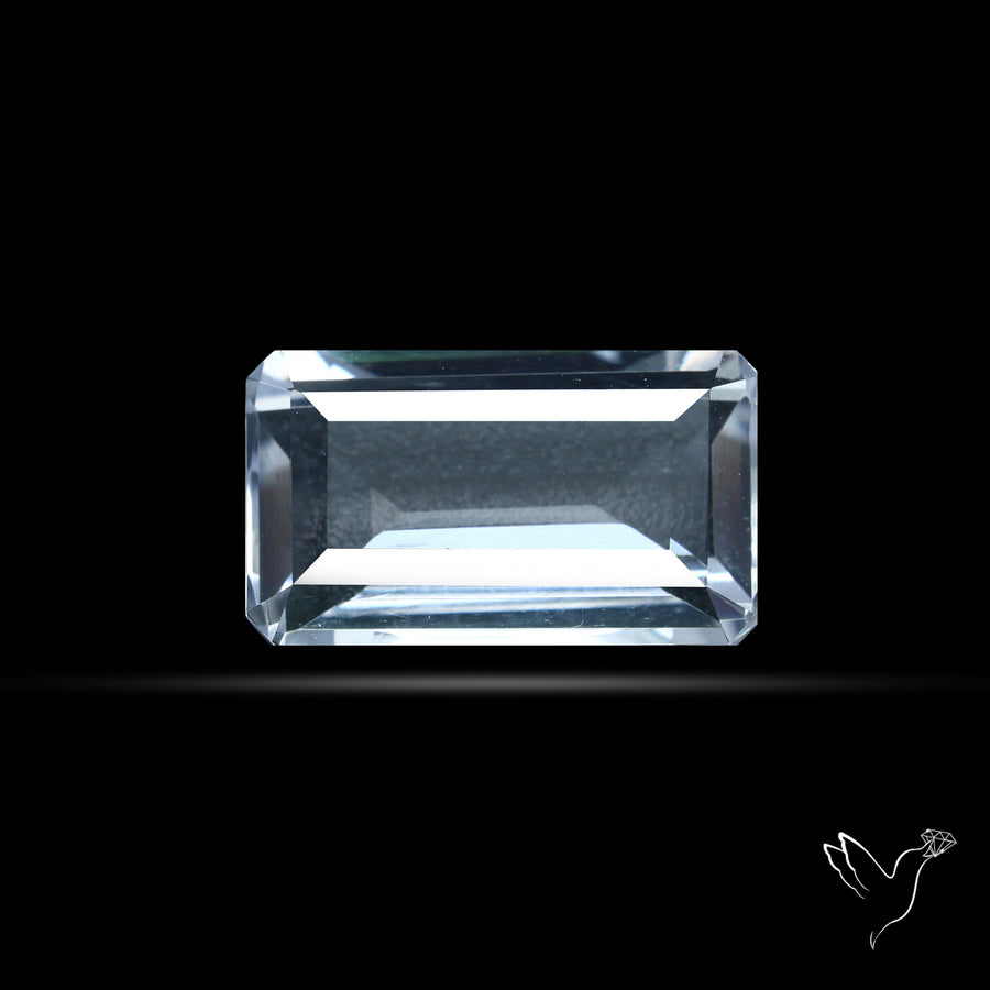 Himalayan Clear Quartz Faceted Fine Cut Gemstone