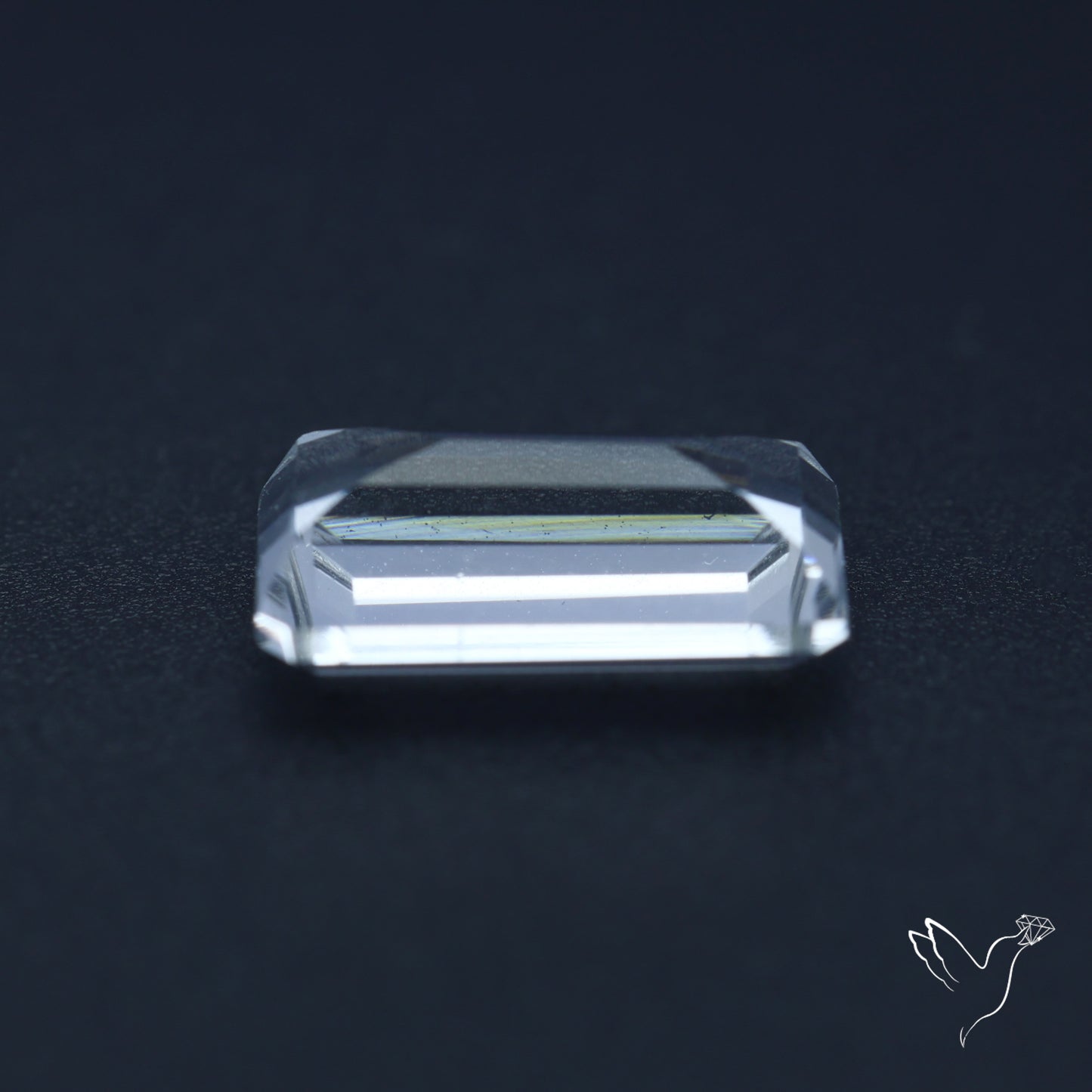 Himalayan Clear Quartz Faceted Fine Cut Gemstone