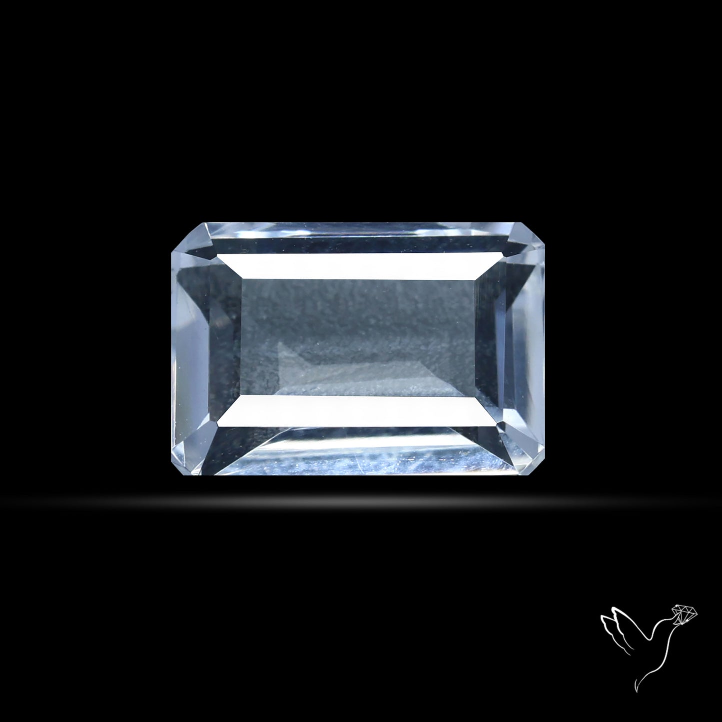 Himalayan Clear Quartz Faceted Fine Cut Gemstone