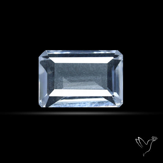 Himalayan Clear Quartz Faceted Fine Cut Gemstone