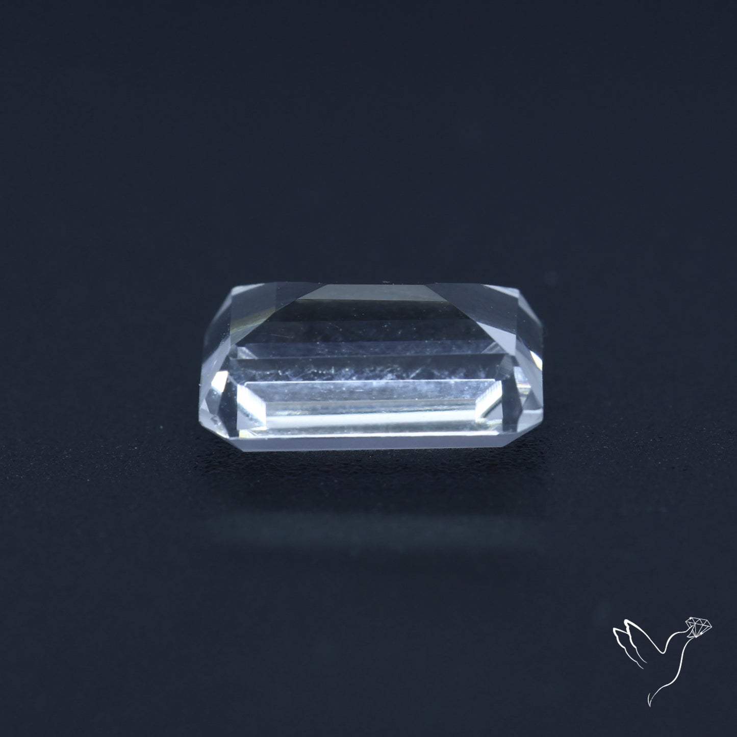 Himalayan Clear Quartz Faceted Fine Cut Gemstone