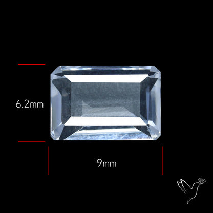 Himalayan Clear Quartz Faceted Fine Cut Gemstone