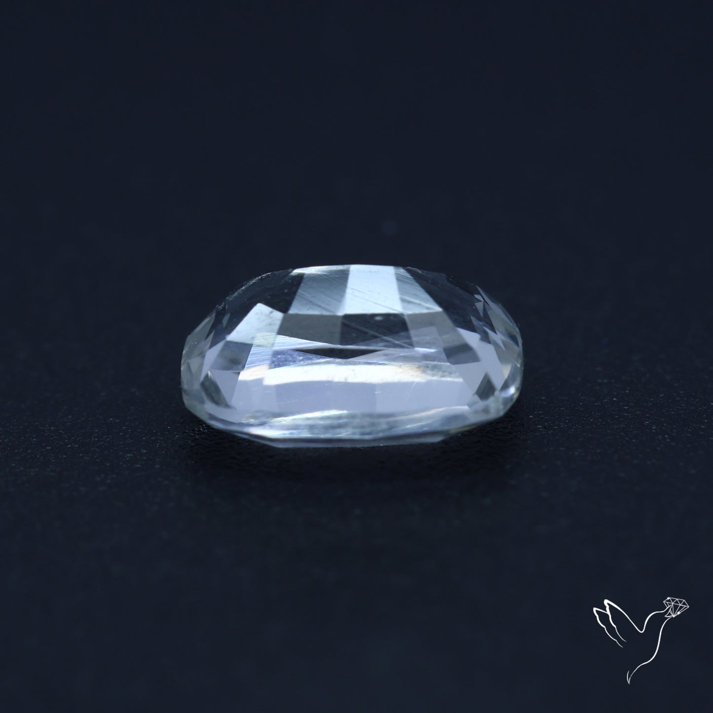 Himalayan Clear Quartz Faceted Fine Cut Gemstone