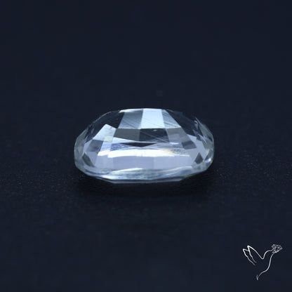 Himalayan Clear Quartz Faceted Fine Cut Gemstone