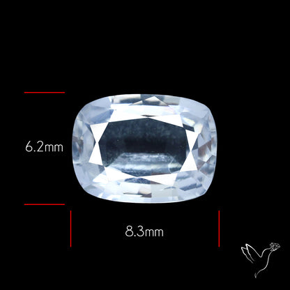 Himalayan Clear Quartz Faceted Fine Cut Gemstone