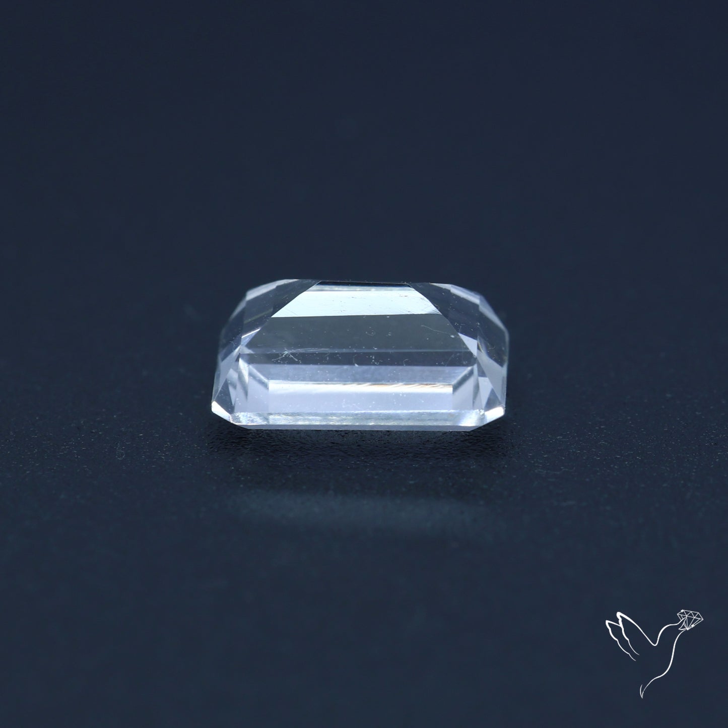 Himalayan Clear Quartz Faceted Fine Cut Gemstone