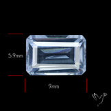 Himalayan Clear Quartz Faceted Fine Cut Gemstone